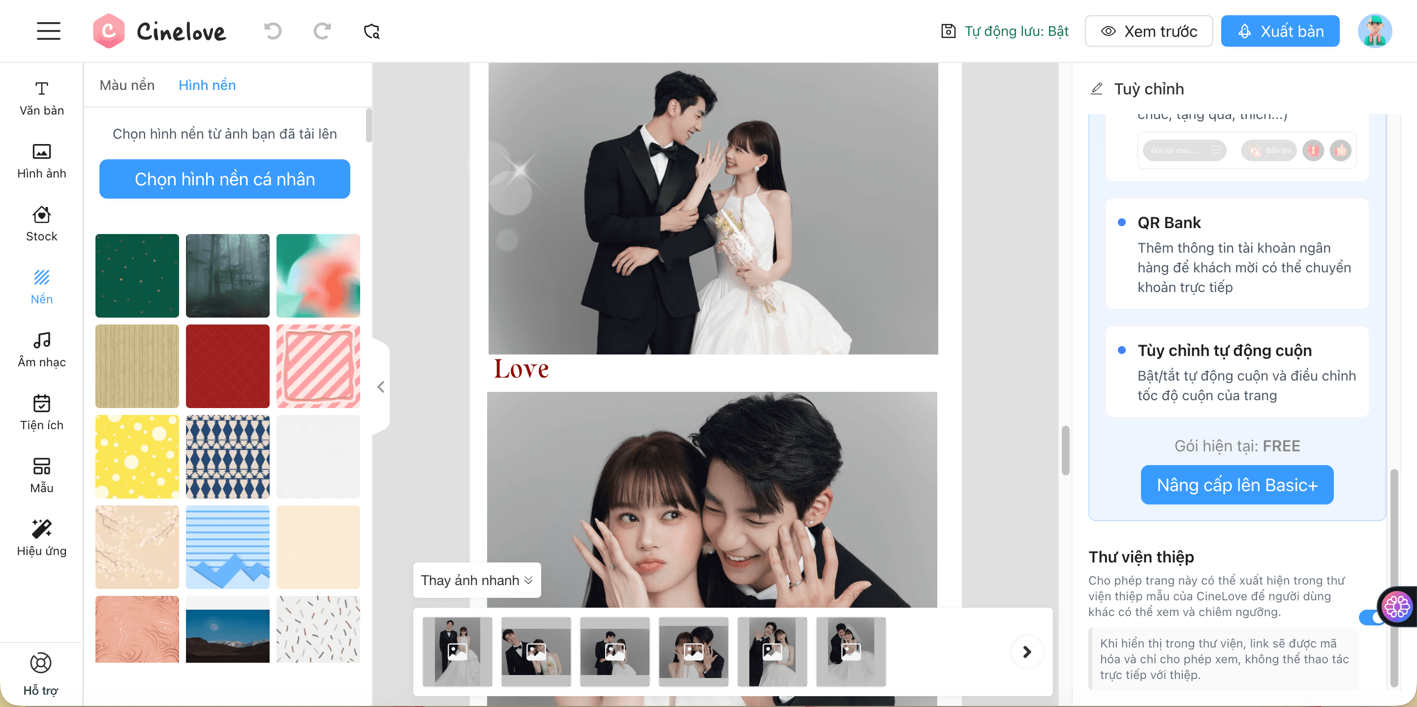 Thiệp mẫu background